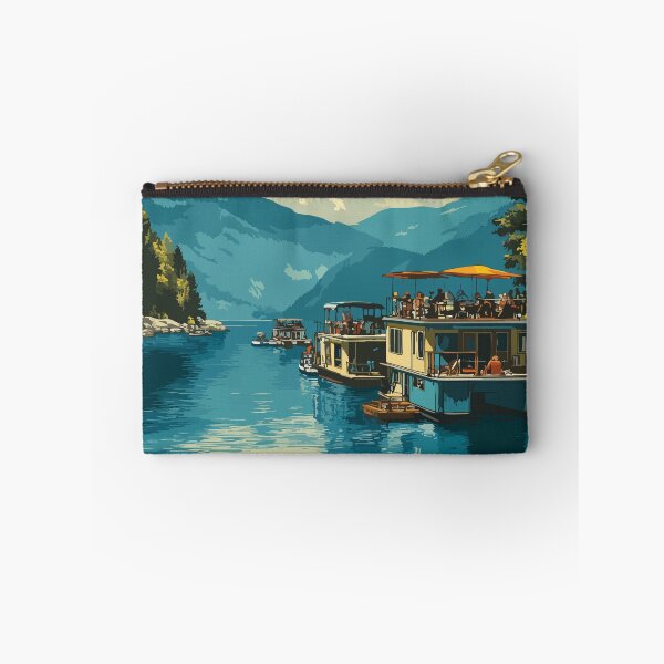 Item preview, Shuswap Lake British Columbia | Houseboating Paradise Art designed and sold by TuncGK.
