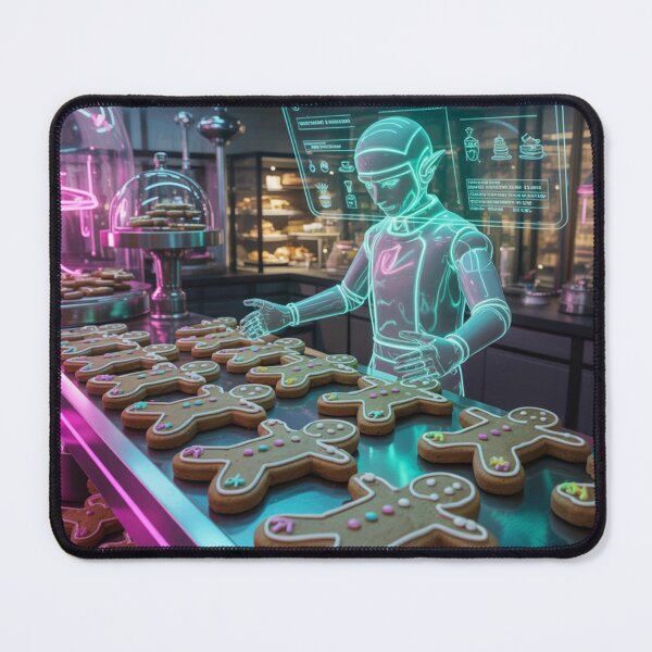 Item preview, AI Gingerbread Factory designed and sold by McVrax.