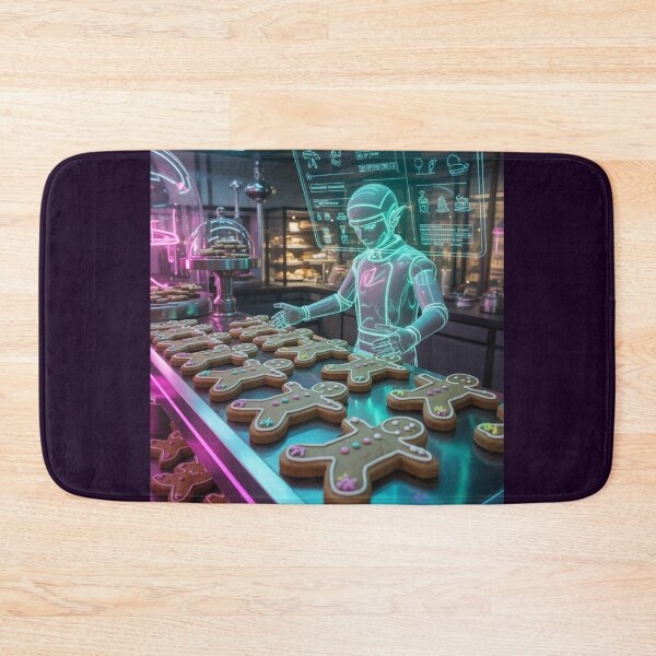 Item preview, AI Gingerbread Factory designed and sold by McVrax.