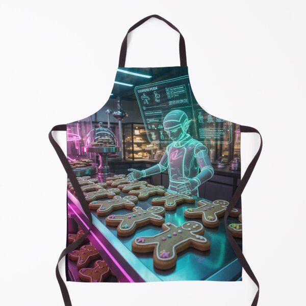 Item preview, AI Gingerbread Factory designed and sold by McVrax.