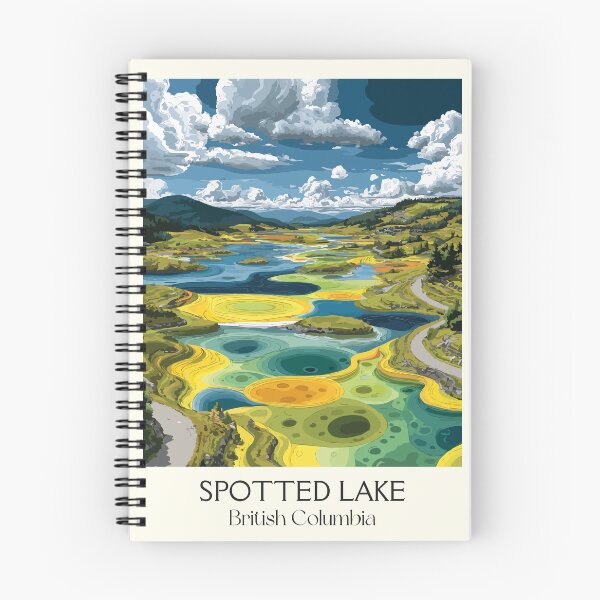 Item preview, Spotted Lake Osoyoos BC | Syilx Okanagan Sacred Site Art designed and sold by TuncGK.