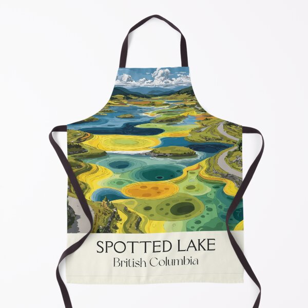 Item preview, Spotted Lake Osoyoos BC | Syilx Okanagan Sacred Site Art designed and sold by TuncGK.