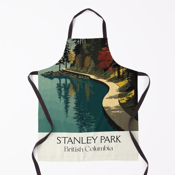 Item preview, Stanley Park Vancouver BC | Seawall & North Shore View Art designed and sold by TuncGK.