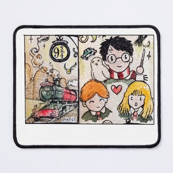 Item preview, Harry, Hermione and Ron designed and sold by Inkhov Art.