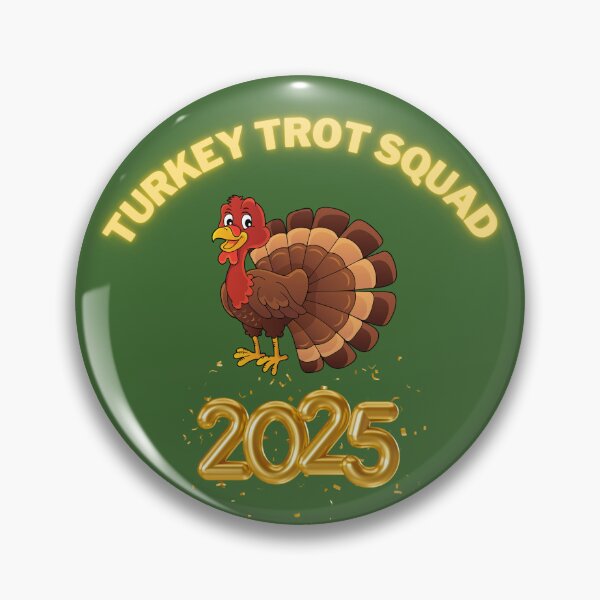Item preview, Turkey Trot Squad 2025 designed and sold by Tom-Apex-Art.