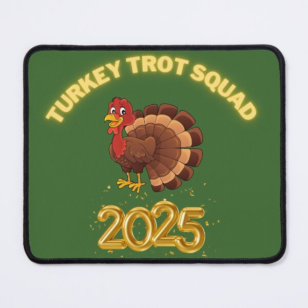 Item preview, Turkey Trot Squad 2025 designed and sold by Tom-Apex-Art.