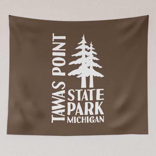 Item preview, Tawas Point State Park Michigan Pines W designed and sold by bivenart.