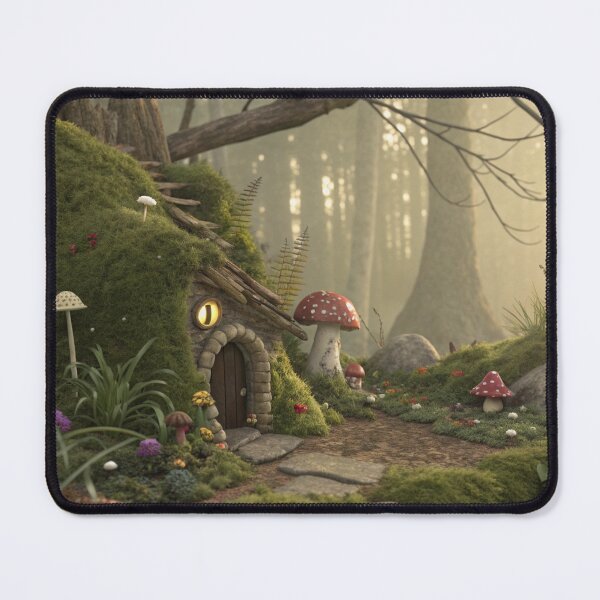 Item preview, Whimsical overgrown forest scene designed and sold by Bionson Art.