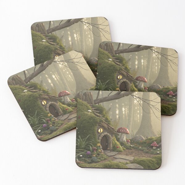 Item preview, Whimsical overgrown forest scene designed and sold by Bionson Art.