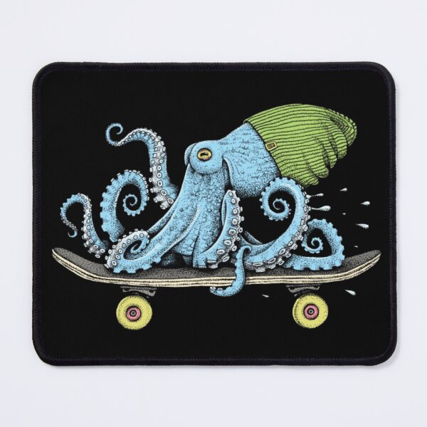 Item preview, Skate Octopus Retro Street Creature Vibe designed and sold by Oniyasha.