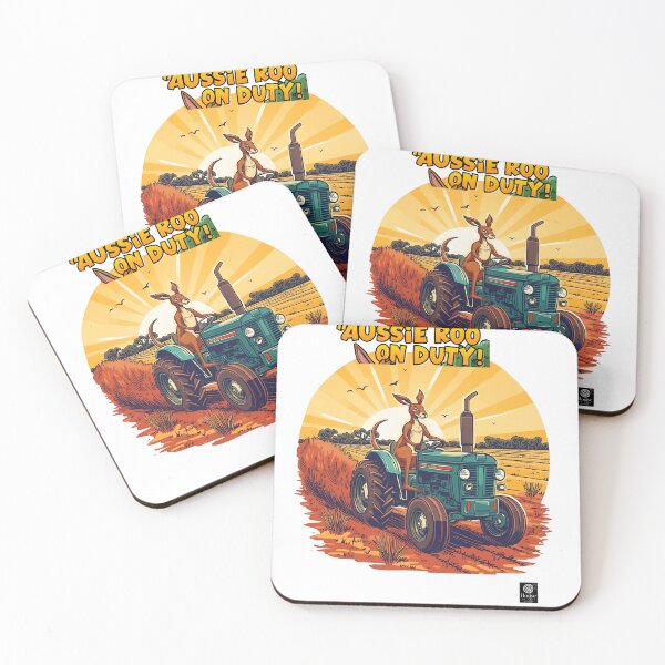 Item preview, Aussie Roo on Duty Tractor Run designed and sold by HOUSE OF TIST.