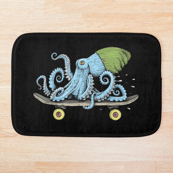 Item preview, Skate Octopus Retro Street Creature Vibe designed and sold by Oniyasha.
