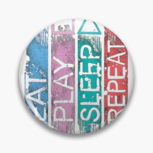 Item preview, Gamer’s Balanced Diet: Eat, Play, Sleep, Repeat ?? designed and sold by AesthinkArt.