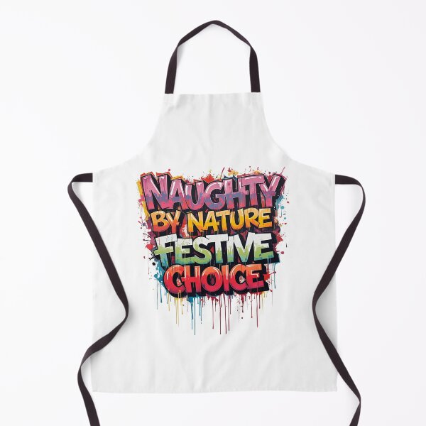 Item preview, Naughty by Nature, Festive by choice designed and sold by RisingWolfStudio.