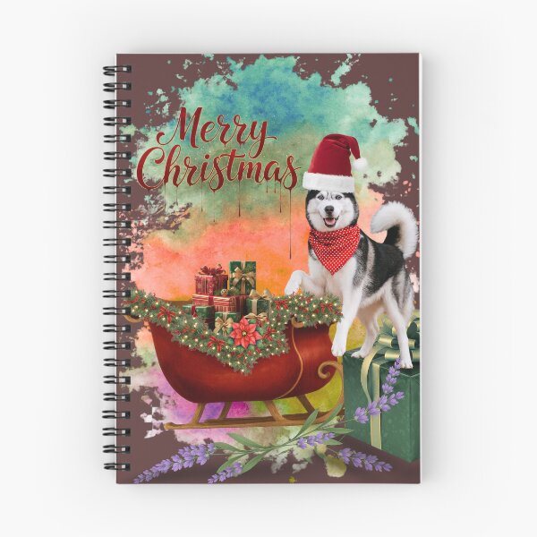 Item preview, Santa Dog Sleigh Ride designed and sold by tinkeybabes.