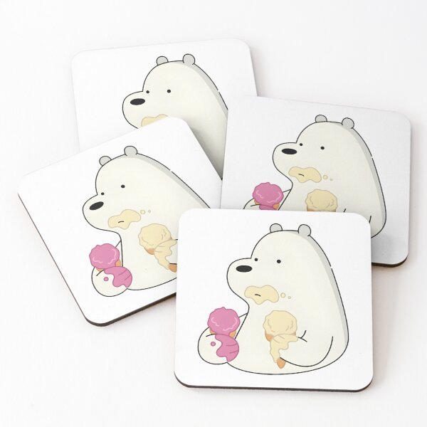 Item preview, Ice bear with ice-cream  designed and sold by SonyShock.