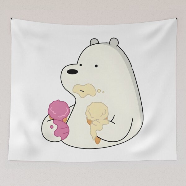 Item preview, Ice bear with ice-cream  designed and sold by SonyShock.