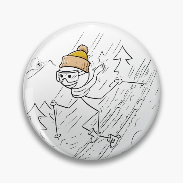 Item preview, Esquiar feliz en invierno designed and sold by CaseMastery.