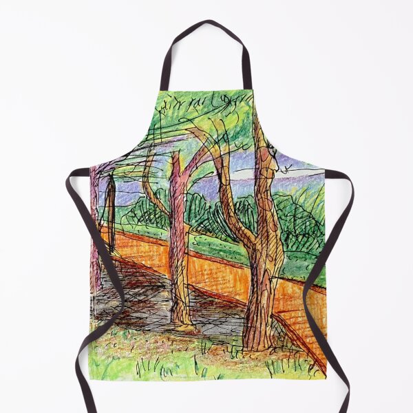 Item preview, dense garden of pine trees designed and sold by Tereza Pilar Art.