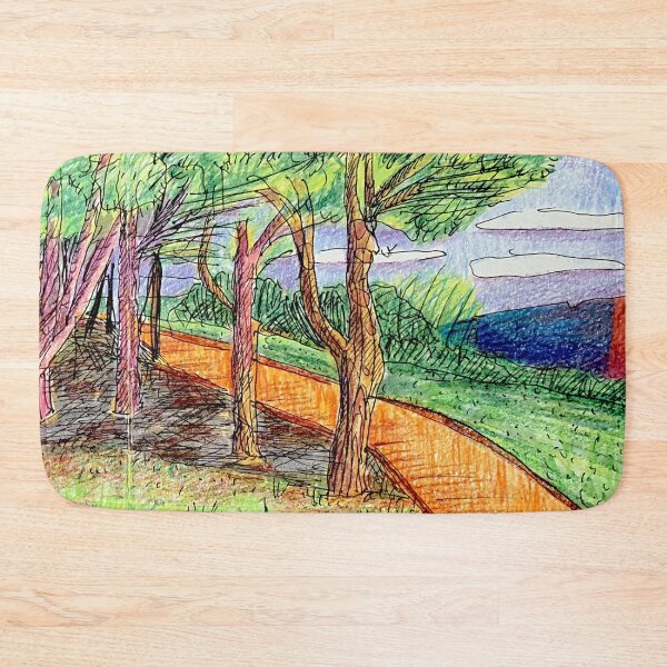 Item preview, dense garden of pine trees designed and sold by Tereza Pilar  Art.