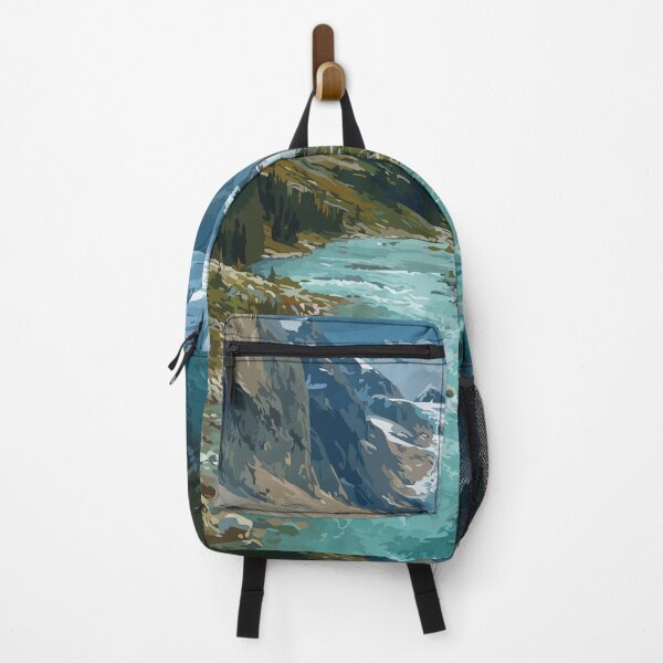 Item preview, Stewart British Columbia | Misty Glacial Valley Art Print designed and sold by TuncGK.