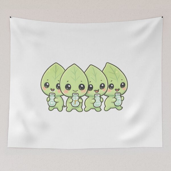 Item preview, Kawaii Leaf Babies Parade designed and sold by SignumShop.