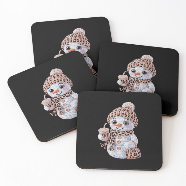 Item preview, Charming Snowman with Leopard Accents designed and sold by jkrphoto.