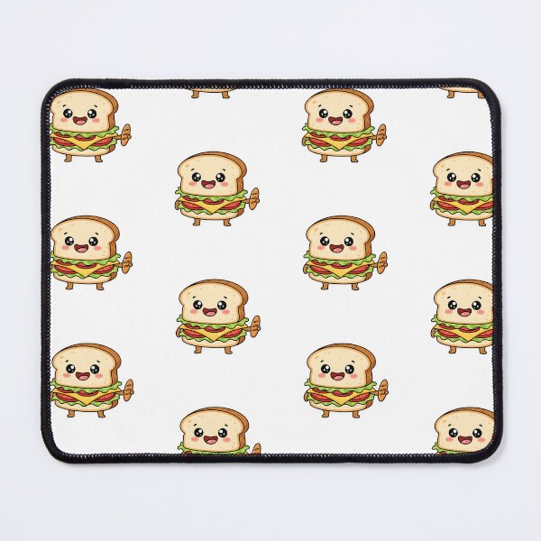 Item preview, Kawaii Sandwich – Cute and Appetizing Character designed and sold by drchzak.