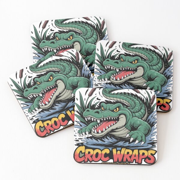 Item preview, Ferocious Crocodile Mascot T Shirt Design designed and sold by AL AMIN.