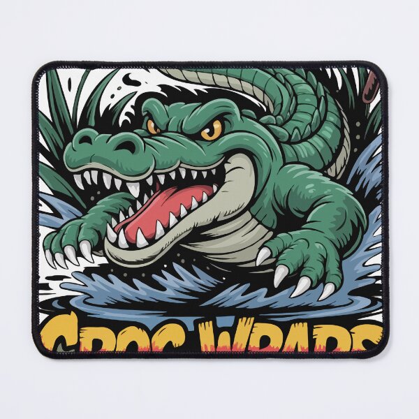 Item preview, Ferocious Crocodile Mascot T Shirt Design designed and sold by AL AMIN.