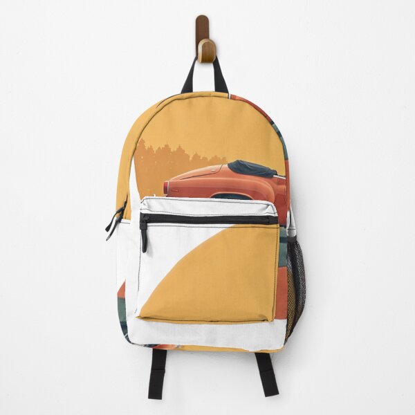Item preview, Vintage Freedom: Red Convertible at Sunset designed and sold by ForeverPrintsOK.