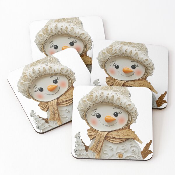 Item preview, Sugarpaper Snowgirl designed and sold by Kat's Design Hub.