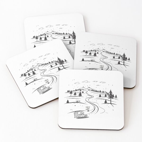 Item preview, Go Camp – Adventure Road Trip Camper Design designed and sold by ASdzign.
