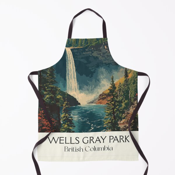 Item preview, Wells Gray Provincial Park | "Canada's Waterfall Park" Art designed and sold by TuncGK.