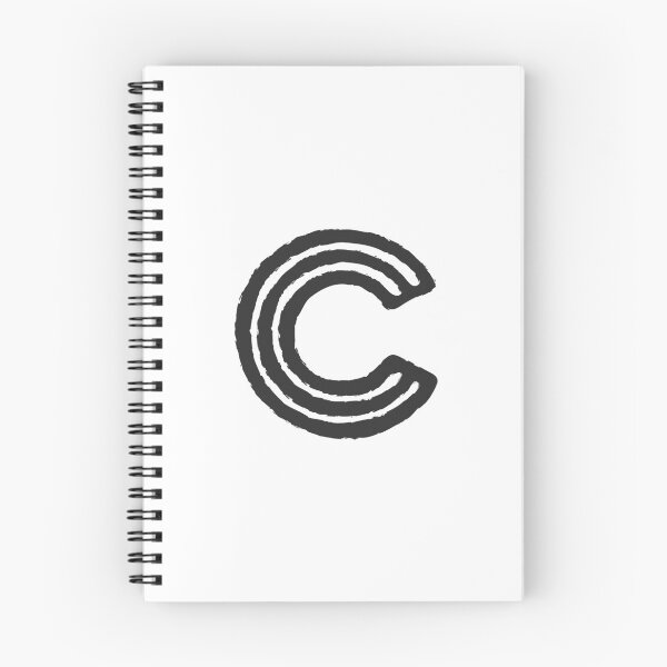 Item preview, Maze Triple-Line Letter C in Matte-Black designed and sold by uncoXab.