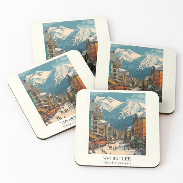 Item preview, Whistler British Columbia | World-Class Ski Resort Art designed and sold by TuncGK.