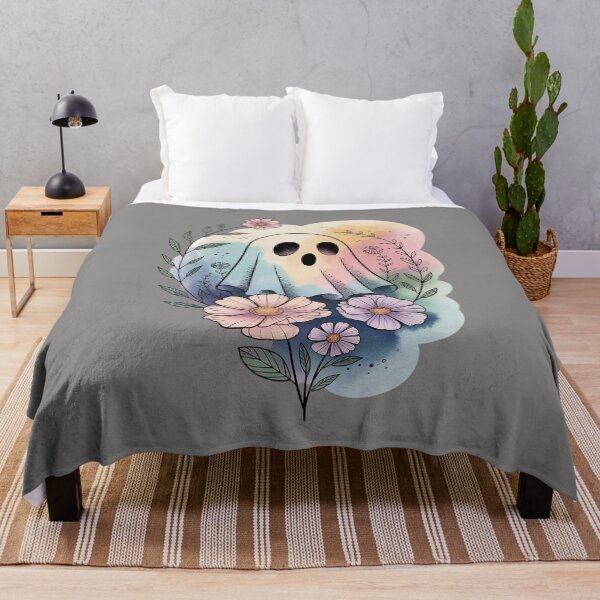Item preview, Ethereal Pastel Dream Ghost Tee Whimsical Watercolor Tattoo Shirt, Soft Cottagecore Aesthetic Top Unisex Tee, Sweatshirt and hoodie designed and sold by Grang Art Artistic Designs.