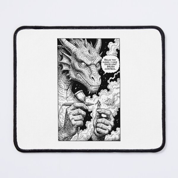 Item preview, Miniature Painting Fantasy Dragon Funny RPG Mini Painter designed and sold by GrandeDuc.