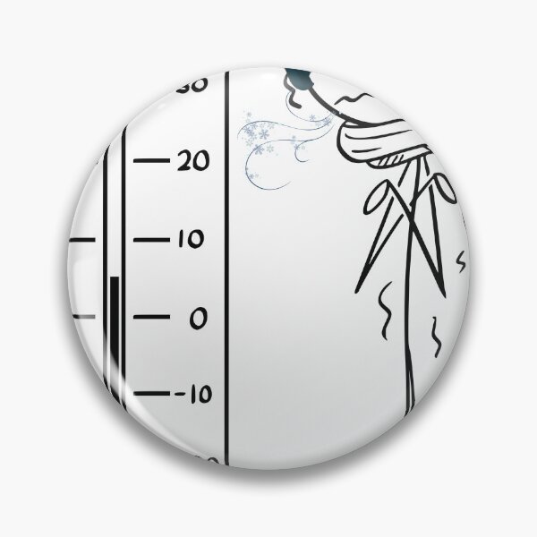 Item preview, Winter vibes it is so cold Thermometer designed and sold by CaseMastery.