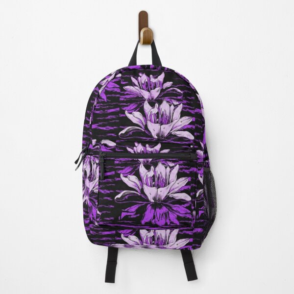 Item preview, background, typography, photo, poster, film, illustration, Fluorescent purple lilies Monochrome image, illustration, graffiti designed and sold by gulka8.