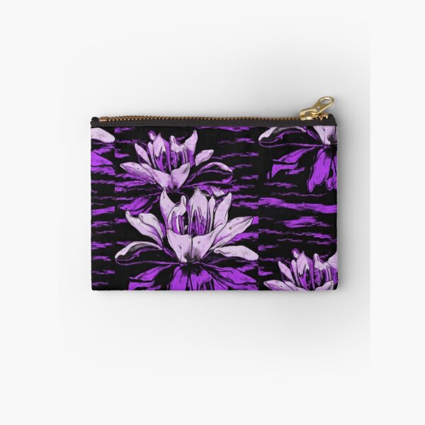 Item preview, background, typography, photo, poster, film, illustration, Fluorescent purple lilies Monochrome image, illustration, graffiti designed and sold by gulka8.