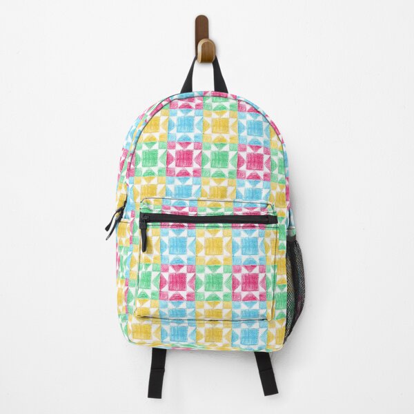 Item preview, Hand drawn colorful quilt pattern designed and sold by Belle-creates.