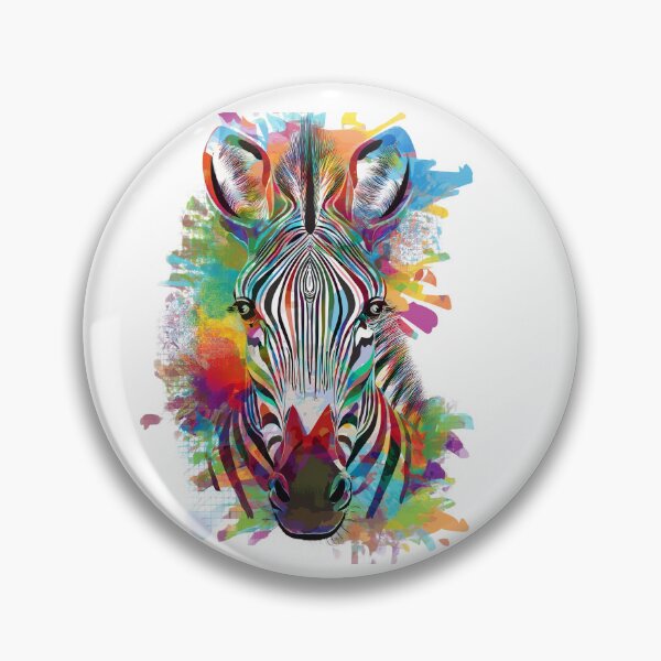 Artikelvorschau, Regenbogenstreifen entfesselt – Zebra-Designs entworfen und verkauft von RockitBaby.