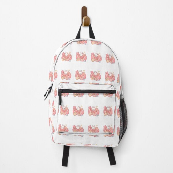 Item preview, Kawaii Strawberry Sandwich with Adorable Creatures – Cute Sando Dessert Art designed and sold by OsasChild.