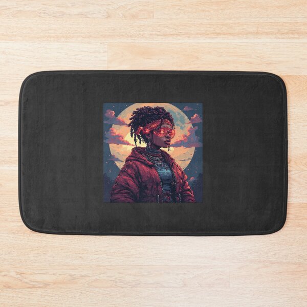 Item preview, Retro Art For Beautiful Woman With Fire Glasses designed and sold by pexoboy.