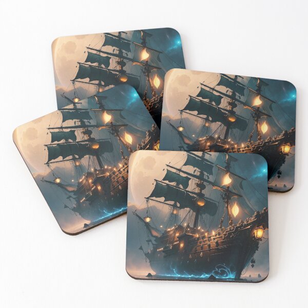 Item preview, The pirate ship designed and sold by Kunika Singh.