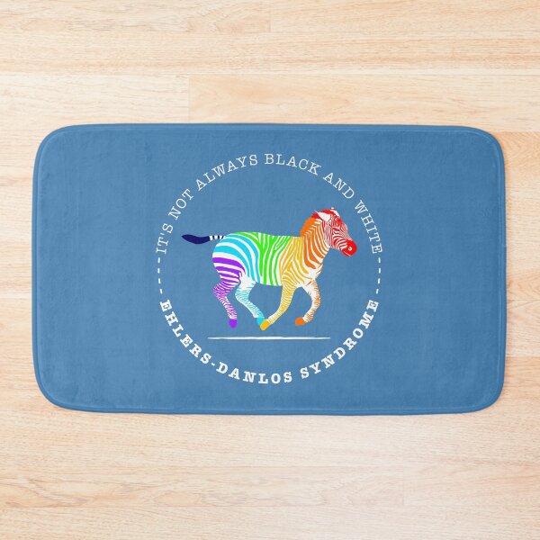 Item preview, Rainbow Zebra – Ehlers-Danlos Awareness designed and sold by Designs by Jesabee.