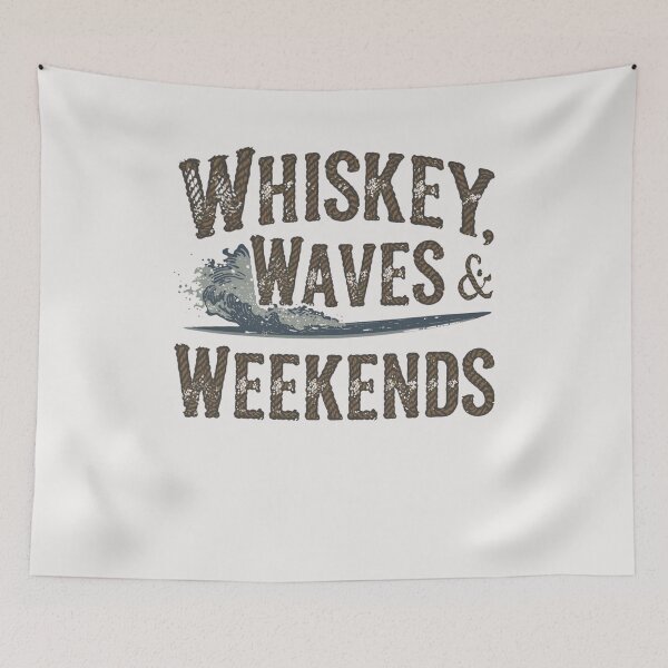 Item preview, Whiskey waves weekend designed and sold by FitEnvy.