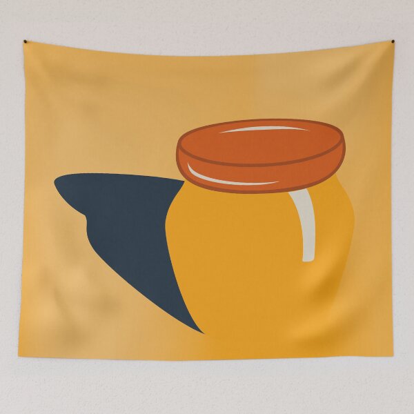 Item preview, Manuka Honey Jar – New Zealand Icon designed and sold by Drawings Project.