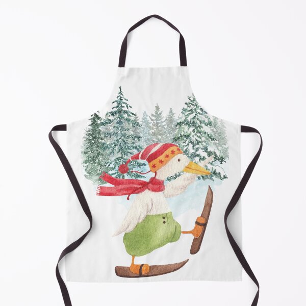 Item preview, Vintage duck skiing designed and sold by CaseMastery.
